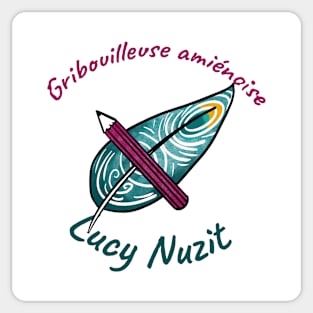 Gribouilleuse amiénoise Sticker